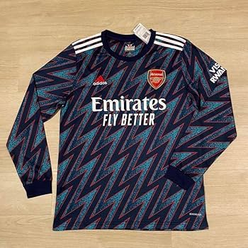 アーセナル　3rd 長袖　ユニフォーム　L Amazon.co.jp: アーセナルFC 2122 3rd 長袖 ユニフォーム : おもちゃ